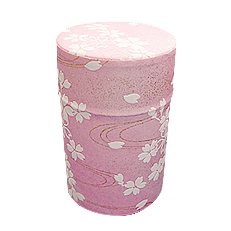 和紙缶（さくら ピンク）100g用