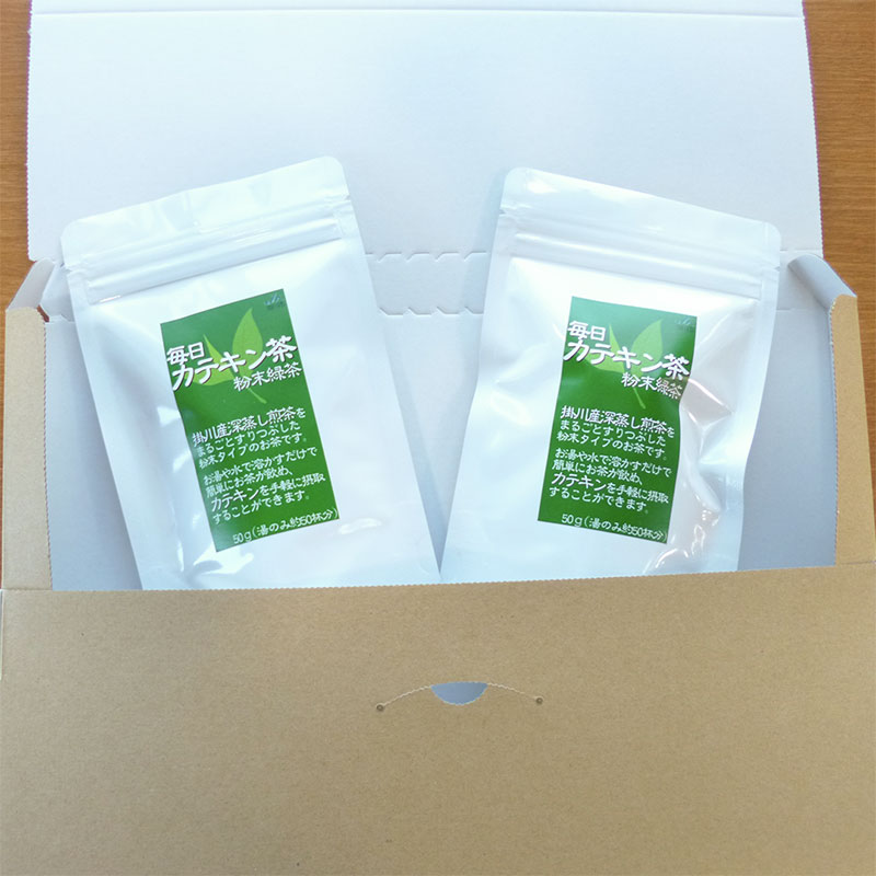 毎日カテキン茶 粉末緑茶 2袋セット
