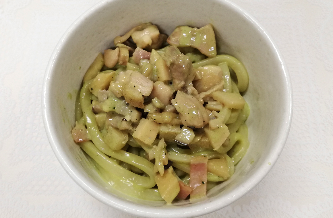 クリームうどん