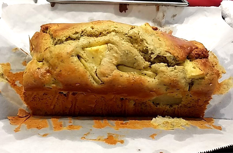 JA掛川市女性部 りんごと緑茶のケーキ
