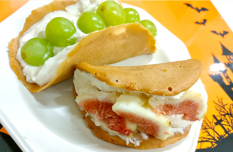 簡単にできる ほうじ茶オムレット