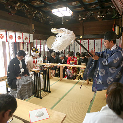 群馬県神社神前式