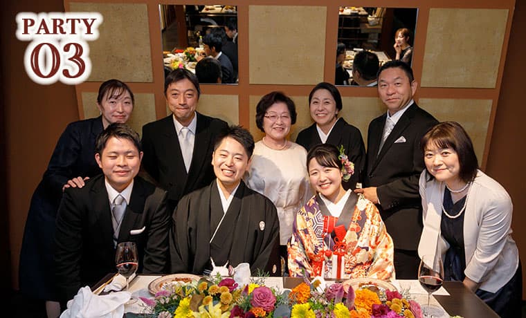 美味しいお料理で結婚式
