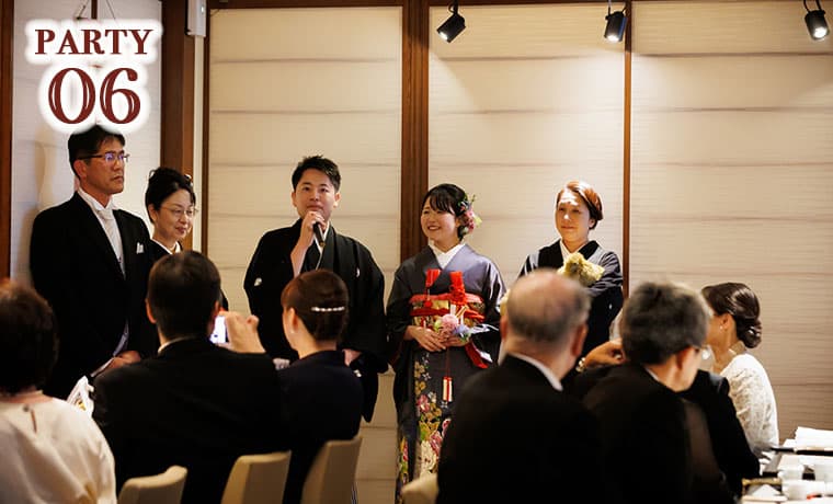 美味しいお料理で結婚式