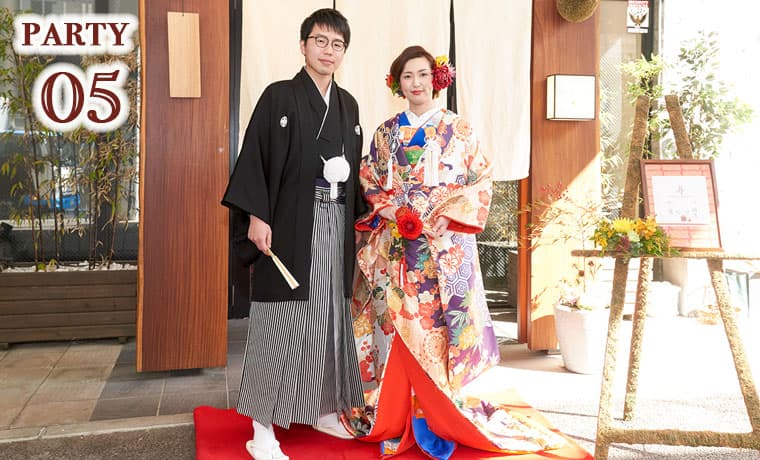 美味しいお料理で結婚式