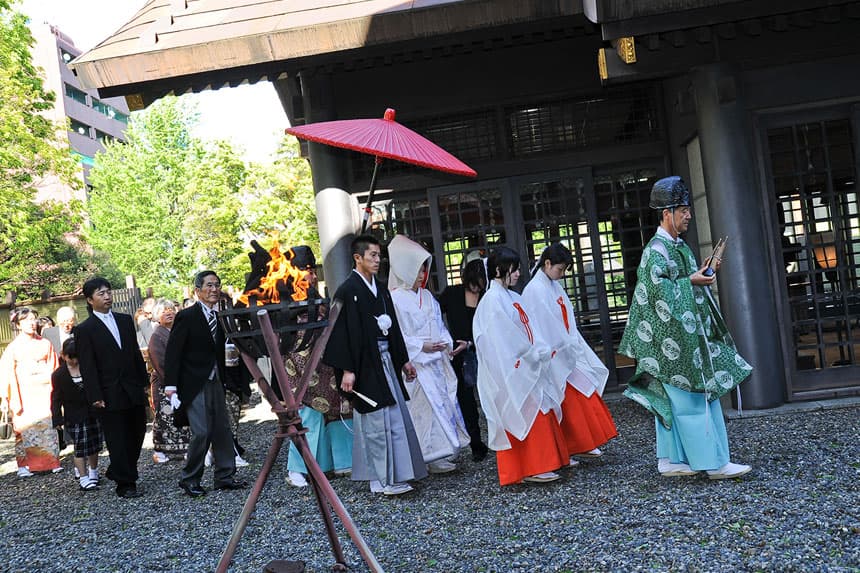 高崎神社神前式