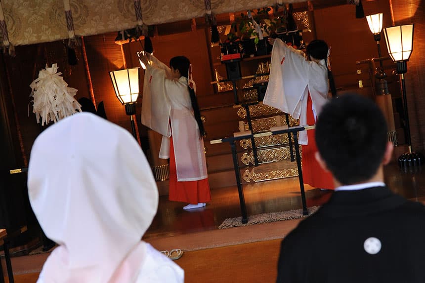 高崎神社神前式