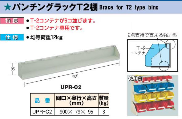 ȥ饹(TRUSCO) ѥ󥰥åT2ê UPR-C2