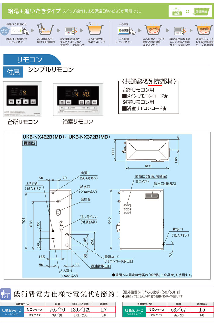 CORONAʥʡ ɸవϷ  NX꡼ UKB-NX462B(MD) +ɤ  ӵ ץ⥳  45.6kW