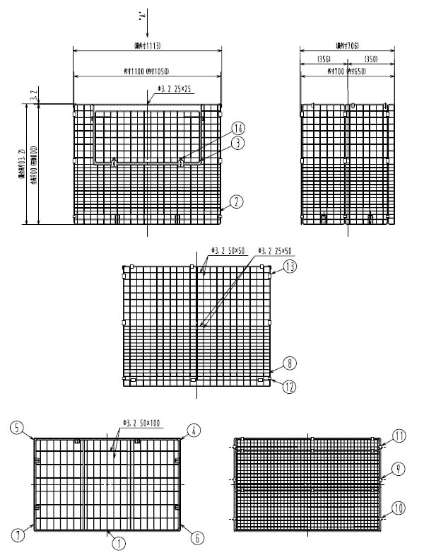 ȥ饹(TRUSCO) ѥȢ 7001100900mm TGS-1