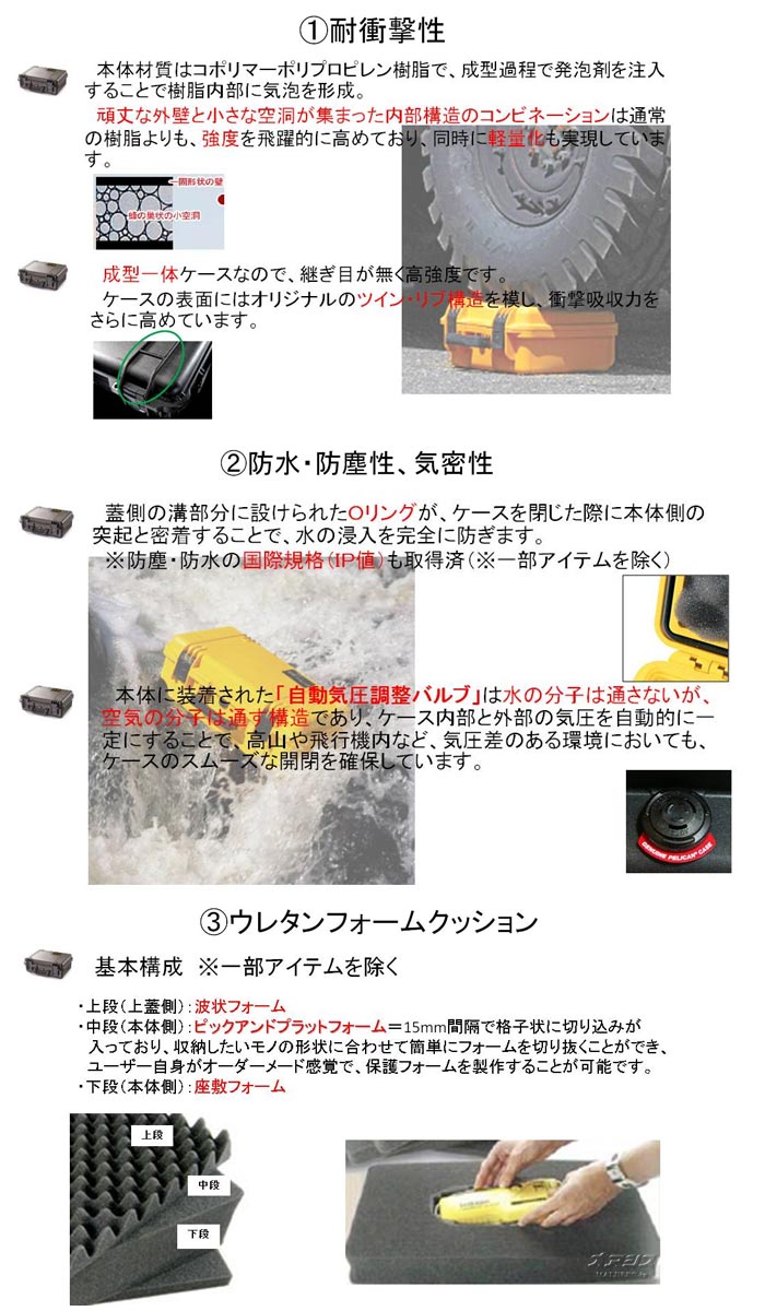 ڥꥫץġPELICAN PRODUCTS 顼(ߥ꥿꡼ץƥ) 1140643419mm ֥å 1780BK