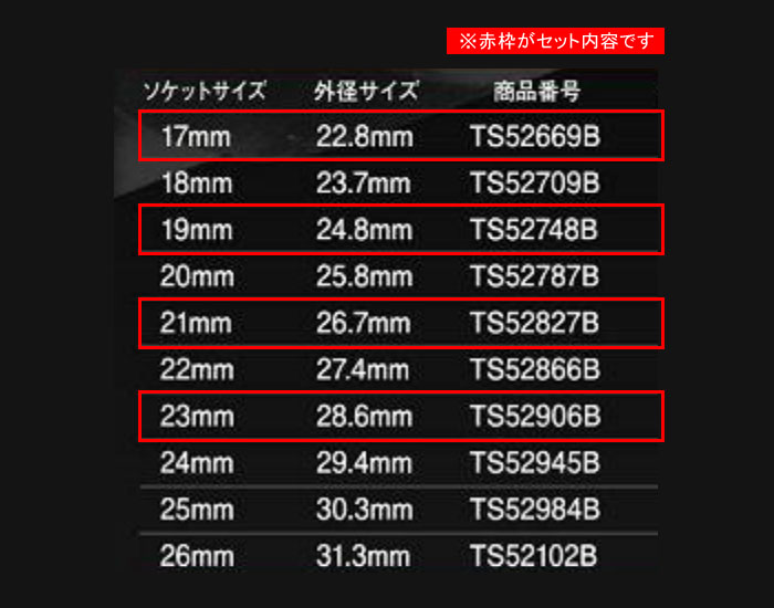 ܥåȥå 󥦥 4 HB-TSMD5004Y 17-19-21-23mm