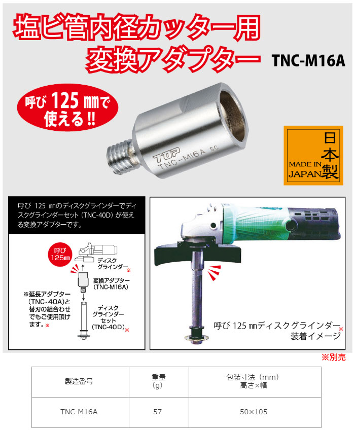 TOP Ӵ ¥å Ѵץ TNC-M16A