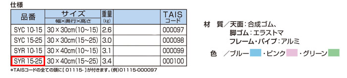 󥨥ƥ 䥿å 쥮顼 ֥롼 SYR15-25 ⤵15-25cm