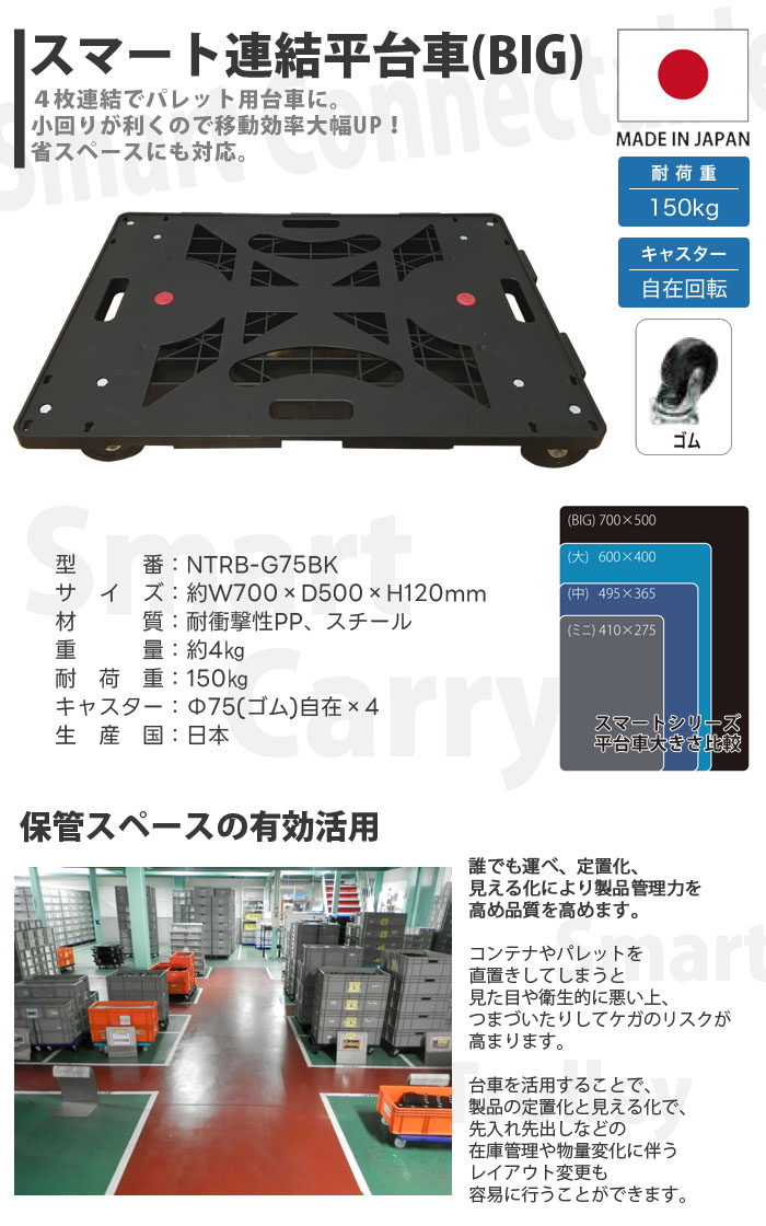  ޡϢʿ BIG 4ĥå NTRB-G75BK 705012cm ٽ150kg ѥåȷϢڸĿԲġ