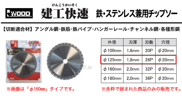 ݥ졼 IWOOD ® Ŵƥ쥹ѥåץ 125mm