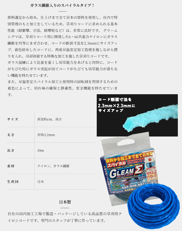 ƣǲ ѥ륰꡼ॷ г3.2mm ʥ󥳡ɥå 90038 10m