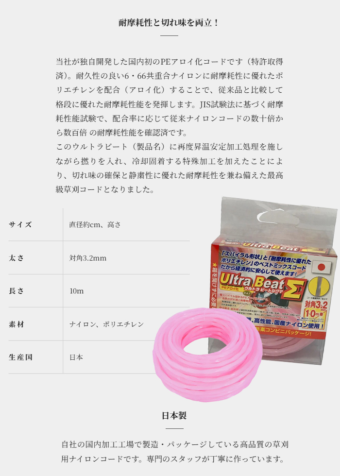 ƣǲ ȥӡȥ г3.2mm ʥ󥳡ɥå 97119 10m