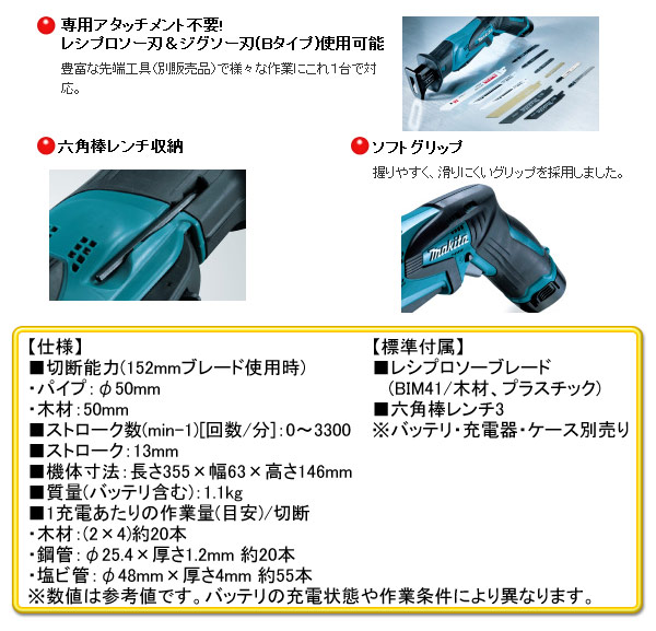 ޥ(makita) 10.8Vż쥷ץ JR101DZ ΤΤ