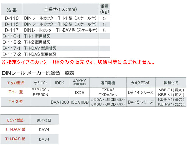 ⥯(Mokuba/ʪ) DIN졼륫å TH-1 D-110