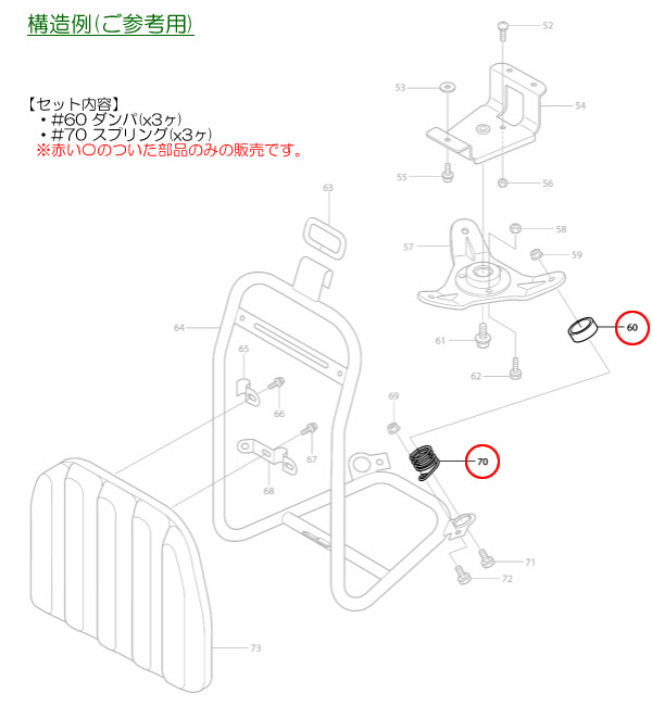 ޥ(makita) ѡץ󥰥å 鼰ʧ MEM434R/MEM434RT