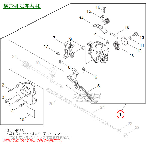 ޤӤ åȥСåD (shindaiwa) ݼʧ RM1027-GTD/RM1027-GTD15/RM1027-PTD/RM1027-PTD15 եƥС