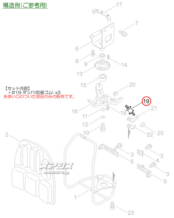 ޤӤ  3ĥåD Ω(kioritz) 鼰ʧ RME264