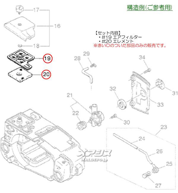 Zenoah(Υ) ե륿CG 󥽡 G3100/G3100T