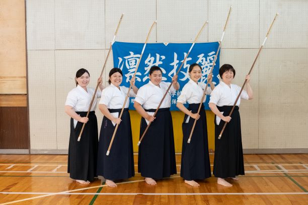 山形県立天童高等学校 部活動 なぎなた部