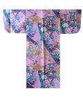 Cotton Kimono for girls (Pink)