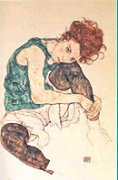 白矢眼科医院絵画への意見「エゴン・シーレ」