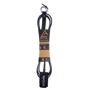 REVOLWE LONGBOARD LEASH 9FT KNEE (ubN)