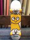 MEOW BIG CAT WHITE COMPLETE SKATEBOARD
