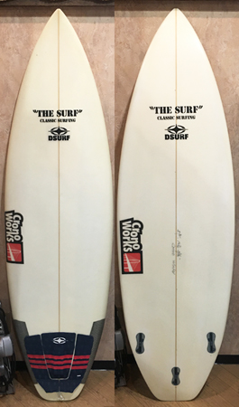 CS-1606 NEW ACTIVE DIRTY USED SURFBOARD