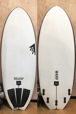 CS-1687 SWEET POTATO USED SURFBOARD