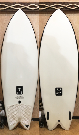 CS-1729 TOO FISH USED SURFBOARD