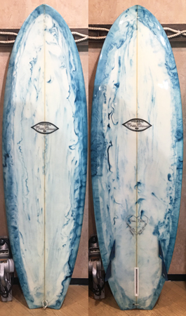 CS-1728 EGG BONZER USED SURFBOARD