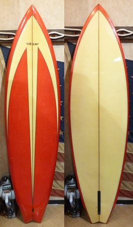 CS-1434 70'S SINGLE USED SURFBOARD