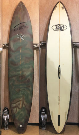 CS-1723 GUN USED SURFBOARD