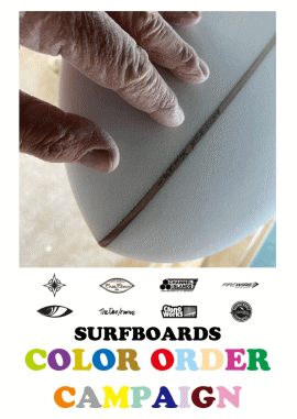 SURFBOARDS COLOR ORDER CAMPAIGN