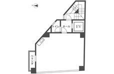 2-7F間取図 34.62㎡(約10.47坪)