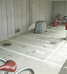 バイク駐輪場
