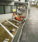 有料バイク置場