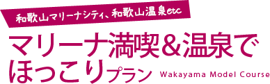 和歌山マリーナシティ、和歌山温泉etc　マリーナ満喫＆温泉でほっこりプラン